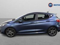 Used Ford Fiesta ST-Line 125 HP (91 kW) 2021 Blue Hatchback