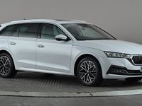 Used Skoda Octavia SE L First Edition 150 HP (110 kW) 2021 White Estate