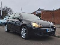 Used VW Golf VI SE 140 HP (102 kW) 2009 Black Hatchback