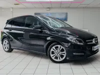 Used Mercedes B200 136 HP (100 kW) 2018 Black Hatchback