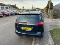 Used Vauxhall Zafira SRi 170 HP (125 kW) 2014 Green MPV
