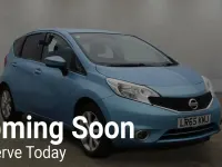 Used Nissan Note Acenta Premium 98 HP (72 kW) 2015 Blue Hatchback