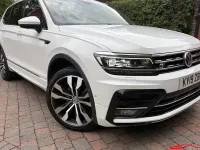 Used VW Tiguan Allspace R-line 150 HP (110 kW) 2018 White SUV