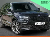 Used Skoda Kodiaq SportLine 150 HP (110 kW) 2022 Black SUV