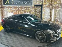 Used Mercedes E220 AMG line 194 HP (142 kW) 2019 Black Coupe