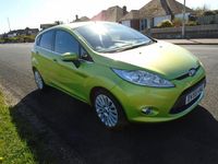 Used Ford Fiesta Titanium 2009 Green Hatchback