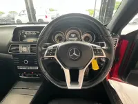 Used Mercedes E220 AMG Line Premium 177 HP (130 kW) 2015 Red Coupe