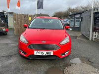 Used Ford Focus Titanium 2015 Red Hatchback