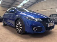 Used Honda Civic SE Plus 142 HP (104 kW) 2015 Blue Hatchback