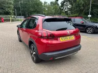 Used Peugeot 2008 GT-line 110 HP (80 kW) 2016 Red SUV