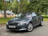 Used Skoda Superb LAURIN & KLEMENT 280 HP (205 kW) 2018 Grey Hatchback
