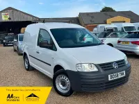 Used VW Caddy 104 HP (76 kW) 2008 White MPV