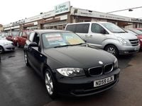 Used BMW 118 Sport Line 143 HP (105 kW) 2009 Black Hatchback