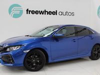 Used Honda Civic SR 126 HP (92 kW) 2019 Blue Hatchback