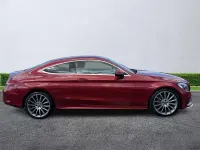 Used Mercedes C220 AMG line 2017 Red Coupe