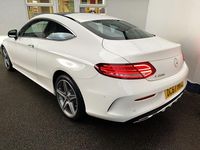 Used Mercedes C200 AMG Line Premium 2017 White Coupe