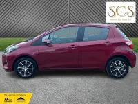 Begagnad Toyota Yaris 2018 Röd Halvkombi