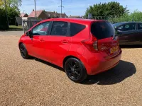 Used Nissan Note Acenta Premium 98 HP (72 kW) 2014 Red Hatchback