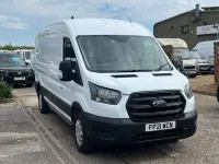 Used Ford Transit 130 HP (95 kW) 2021 White Van