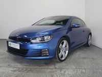 Used VW Scirocco R-line 184 HP (135 kW) 2015 Blue Coupe