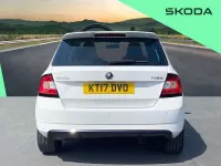 Used Skoda Fabia Monte Carlo 110 HP (80 kW) 2017 White Hatchback