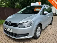 Used VW Sharan SE 140 HP (102 kW) 2012 Silver MPV