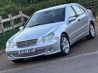 Begagnad Mercedes C180 Classic 2007 Silver Sedan