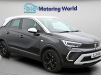 Used Vauxhall Crossland SRi 110 HP (80 kW) 2021 Black SUV