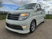 Used Nissan Elgrand 2009 White MPV