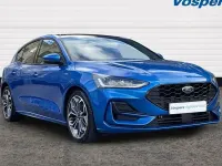 Begagnad Ford Focus ST-Line X 125 HK (91 kW) 2024 Blå Halvkombi