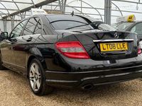 Used Mercedes C180 156 HP (114 kW) 2008 Black Sedan