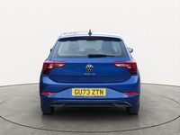Used VW Polo Life 95 HP (69 kW) 2023 Blue Hatchback