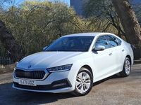 Used Skoda Octavia SE Technology 150 HP (110 kW) 2021 White Hatchback