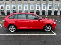 Used Skoda Rapid Elegance 2014 Red Hatchback