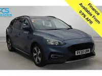 Used Ford Focus Active 120 HP (88 kW) 2020 Blue Estate