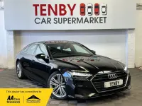Used Audi A7 Sportback S-Line 286 HP (210 kW) 2019 Black Hatchback
