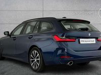 Used BMW 330e Sport Line 288 HP (211 kW) 2022 Blue Estate