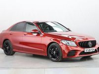 Used Mercedes C220 AMG Line Premium 194 HP (142 kW) 2020 Red Sedan
