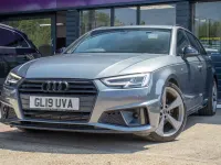 Used Audi A4 Black Edition 190 HP (139 kW) 2019 Grey Estate