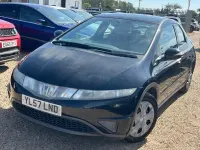 Used Honda Civic SE 2008 Black Hatchback