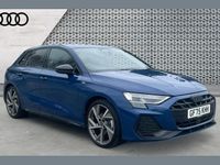 Used Audi A3 Black Edition 147 HP (108 kW) 2025 Blue Hatchback
