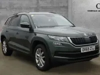 Used Skoda Kodiaq SE 150 HP (110 kW) 2019 Green SUV