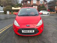 Used Ford Ka Zetec 69 HP (50 kW) 2015 Red Hatchback