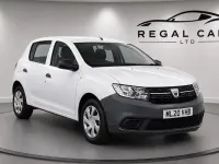 Used Dacia Sandero Acces 91 HP (66 kW) 2020 White Hatchback