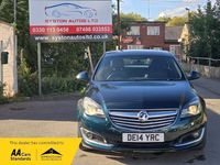 Used Vauxhall Insignia Edition 130 HP (95 kW) 2014 Green Hatchback