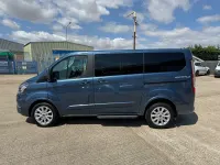 Used Ford Tourneo Custom Titanium 130 HP (95 kW) 2020 Blue Van
