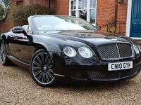 Used Bentley Continental 2010 Black Cabriolet