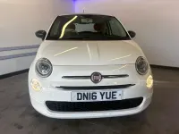 Used Fiat 500 Pop 69 HP (50 kW) 2016 White Hatchback