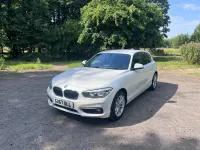 Used BMW 116 Comfort Edition 116 HP (85 kW) 2017 White Hatchback