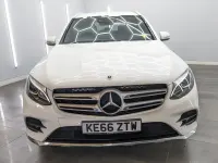 Used Mercedes GLC220 AMG line 170 HP (125 kW) 2017 White SUV